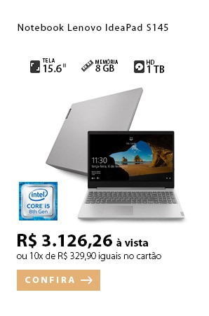 PRODUTO EX2 - Notebook Lenovo IdeaPad S145