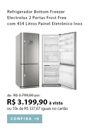 PRODUTO 5 - Refrigerador Bottom Freezer Electrolux