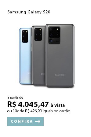 PRODUTO EX2 -  Samsung Galaxy S20