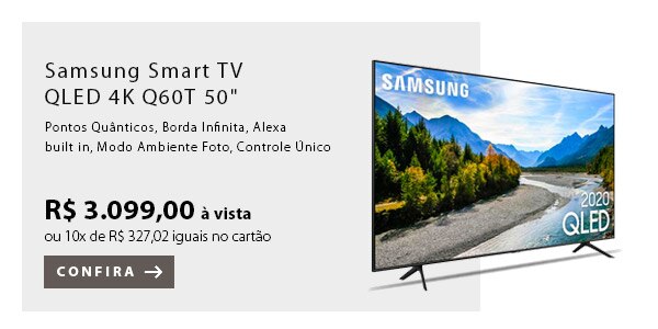 BANNER 3 - Samsung Smart TV QLED 4K Q60T 50"