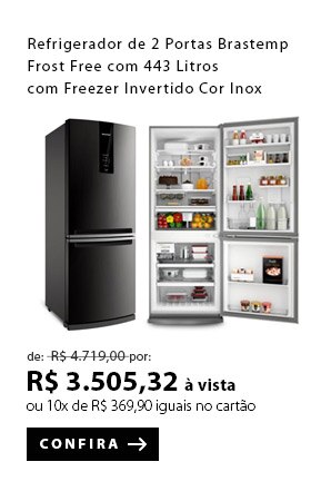 PRODUTO EX1 - Refrigerador de 02 Portas Brastemp