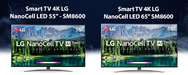 Smart TV 4K LG NanoCell LED 55