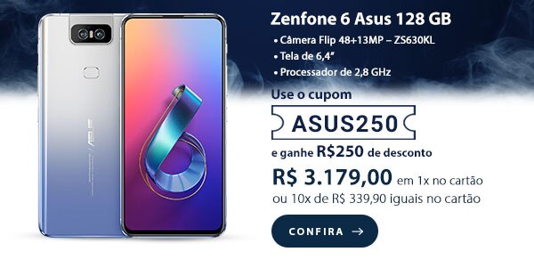 Zenfone 6 Silver Asus 128 GB